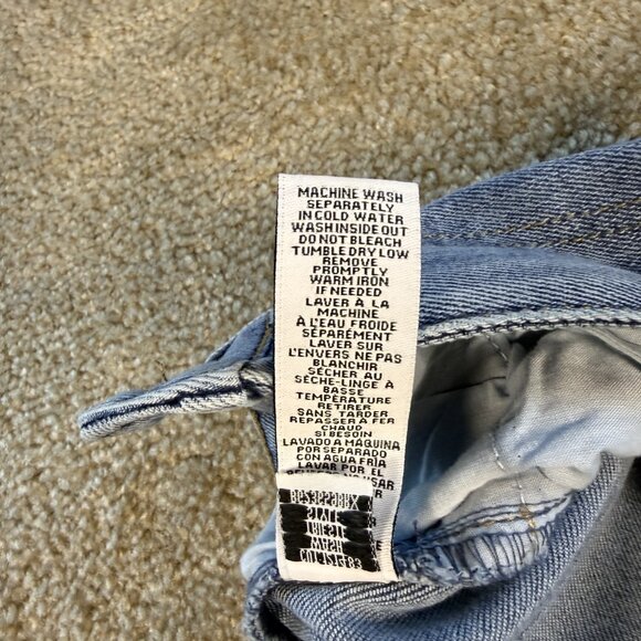 BCBG Women’s Skater Straight Denim Jeans Size 3/26 Blue Wide Leg F472 - Picture 6 of 13